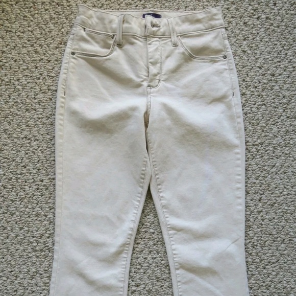 NYDJ Ivory Jean's straight boot cut size 0 - Picture 2 of 7